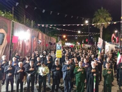 دانسفهان در شب ۱۱۷؛ اجتماع عاشورایی مردم در شام غریبان شهدای کربلا