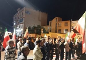 شکوه حضور مردم آشتیان در شب نود و سوم بیعت با رهبر معظم انقلاب