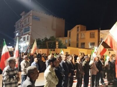 شکوه حضور مردم آشتیان در شب نود و سوم بیعت با رهبر معظم انقلاب