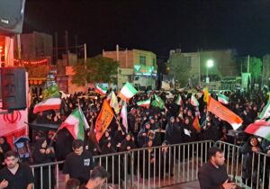 صد و هشتمین شب تجمع همراه با عزاداری شب دوم محرم در اردستان