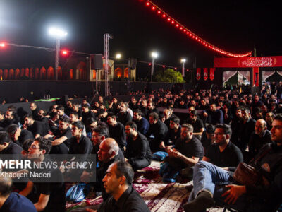 عزاداری مردم اصفهان در سوگ شهادت امام حسین علیه السلام