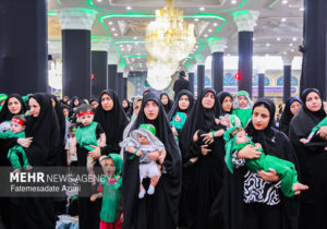 لالایی مادران برای کوچکترین شهید کربلا