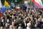 میاندوآبیها در صد و چهارمین شبهای اقتدار ملی در خیابان ایستاده اند