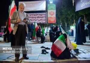 نماز استغاثه به امام زمان(عچ) در تاکستان