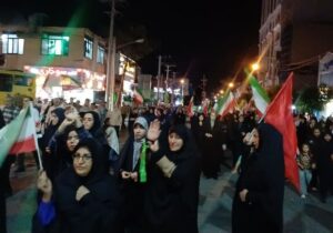 نود و سومین شب حضور حماسی مردم مهاجران در حمایت از رهبر معظم انقلاب