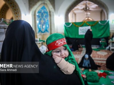 همایش شیرخوارگان حسینی در بجنورد