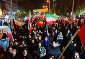 همنوایی مردم نکا با شعارهای علوی و انقلابی