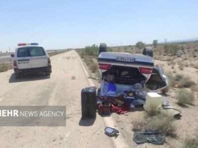 وقوع ۳حادثه رانندگی در جاده‌های استان سمنان؛ ۸ نفر راهی بیمارستان شدند
