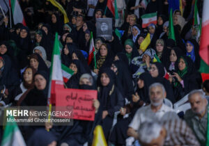 گالیکش غرق در شور حسینی؛ اجتماع شبانه عزاداران برگزار شد