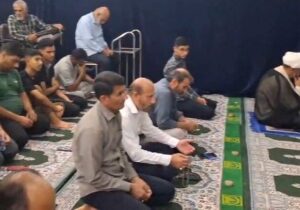اسکان روزانه ۶۰۰ زائر اربعین درموکب مسجد عمار شهر آبدان