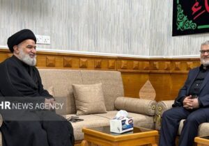 دیدار معتمدیان با تولیت آستان مقدس حضرت ابوالفضل العباس(ع)