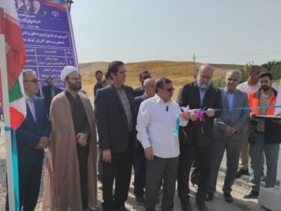 بهره‌برداری از ۱۲ کیلومتر پروژه روکش آسفالت در شهرستان سیروان