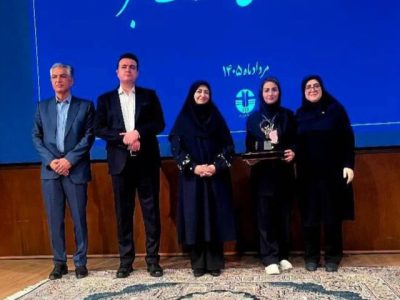بیمارستان قائم رشت تندیس سیمین جایزه ملی صنعت و خدمات سبز را کسب کرد