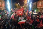 تداوم حضور زنجانی ها در میدان در صد و هفتاد و نهمین شب