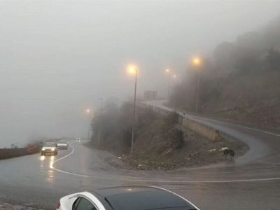 ترافیک سنگین در جاده چالوس و هراز