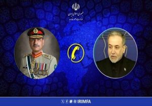 تماس تلفنی وزیر امور خارجه با فرمانده ارتش پاکستان
