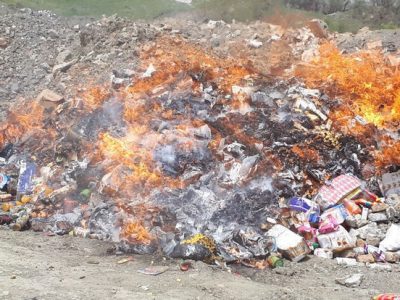 جمع‌آوری ۱.۵ تن فرآورده خام دامی فاسد در کردستان