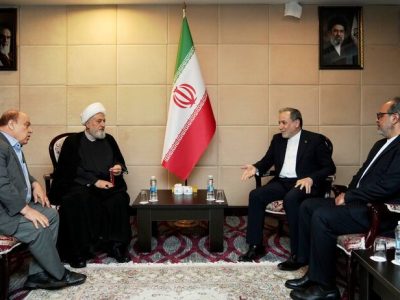 دیدار نائب رئیس مجلس اعلای اسلامی شیعیان لبنان با عراقچی