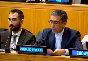 سفیر ایران: دولتها اقدامات قهری یکجانبه آمریکا را رد و محکوم کنند