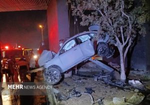 شروین تبریزی: تصادف BMW در اتوبان همت ۳ کشته و یک مصدوم برجا گذاشت