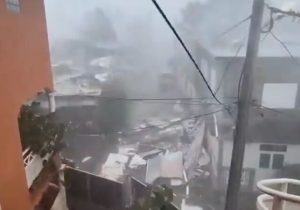 طوفان شدید در جنوب غرب فرانسه؛ برق ۷۵۰۰ خانه قطع شد
