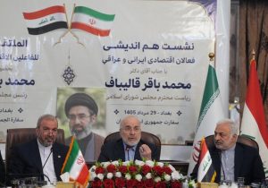قالیباف: روابط اقتصادی ایران و عراق نیازمند نقشه راه است