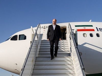 قالیباف وارد بغداد شد