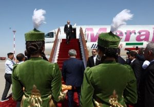 پزشکیان وارد بیشکک شد