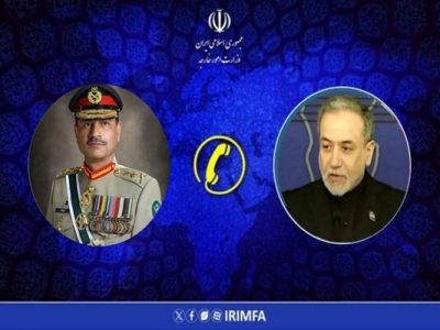 گفتگوی تلفنی عراقچی و فرمانده ارتش پاکستان