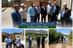 بازدید میدانی از وضعیت مجاری آب روستاهای بخش مرکزی سلسله