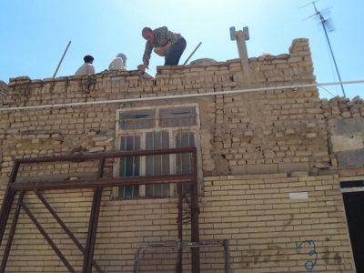 خدمتی از جهادگران فاطمی یزد؛ از واکسیناسیون دام تا تعمیر خانه محرومان
