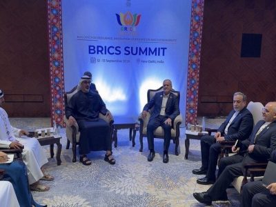 دیدار رئیس جمهور با ولیعهد امارات متحده عربی