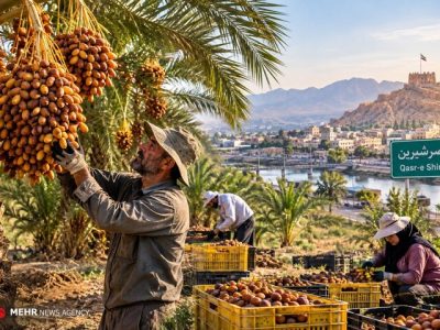 شکوفایی نخلستانها در دل زاگرس؛ قصرشیرین قطب جدید خرمای صادراتی ایران