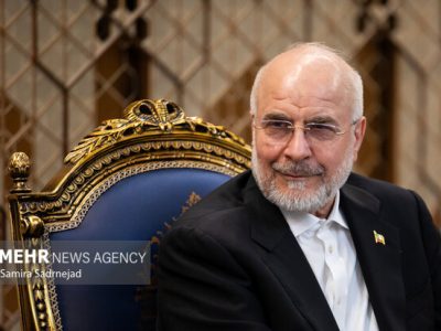 قالیباف: جهان در حال تماشای آمریکا بر لبه پرتگاه است