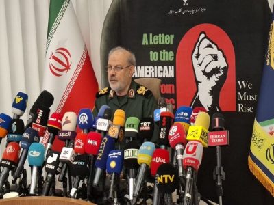 محبی: نامه سپاه به مردم آمریکا برای تبیین شکستهای این کشور تهیه شد