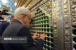 معاون اول رئیسجمهور حرم مطهر حضرت معصومه(س) را زیارت کرد