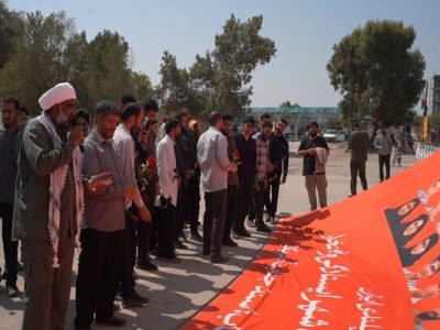 میثاق دانشجویان دانشگاههای تهران با شهدای مدرسه میناب
