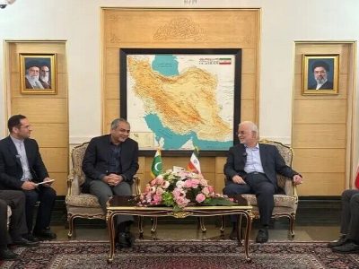 ورود وزیر کشور پاکستان به تهران