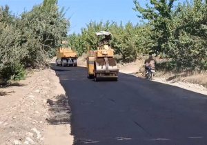 اجرای ۹۰ کیلومتر روکش آسفالت در محورهای مواصلاتی قزوین