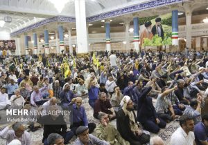 برگزاری مراسم دومین سالگرد شهادت سید حسن نصرالله در قم
