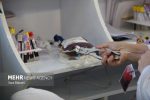 تیم سیار اهدای خون در گهواره مستقر می‌شود