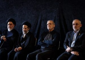 حضور پزشکیان در مراسم بزرگداشت آیت‌الله العظمی شبیری زنجانی