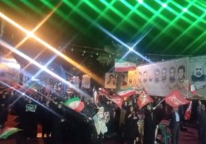 خروش حماسی مردم انقلابی مازندران