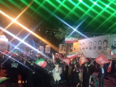 خروش حماسی مردم انقلابی مازندران