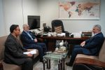 دیدار سفیر ایران در جمهوری آذربایجان با وزیر کشور