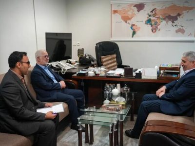 دیدار سفیر ایران در جمهوری آذربایجان با وزیر کشور